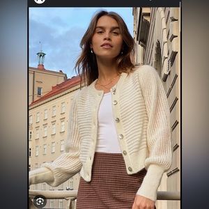 Wilfred Alessia Alpaca Cardigan size small